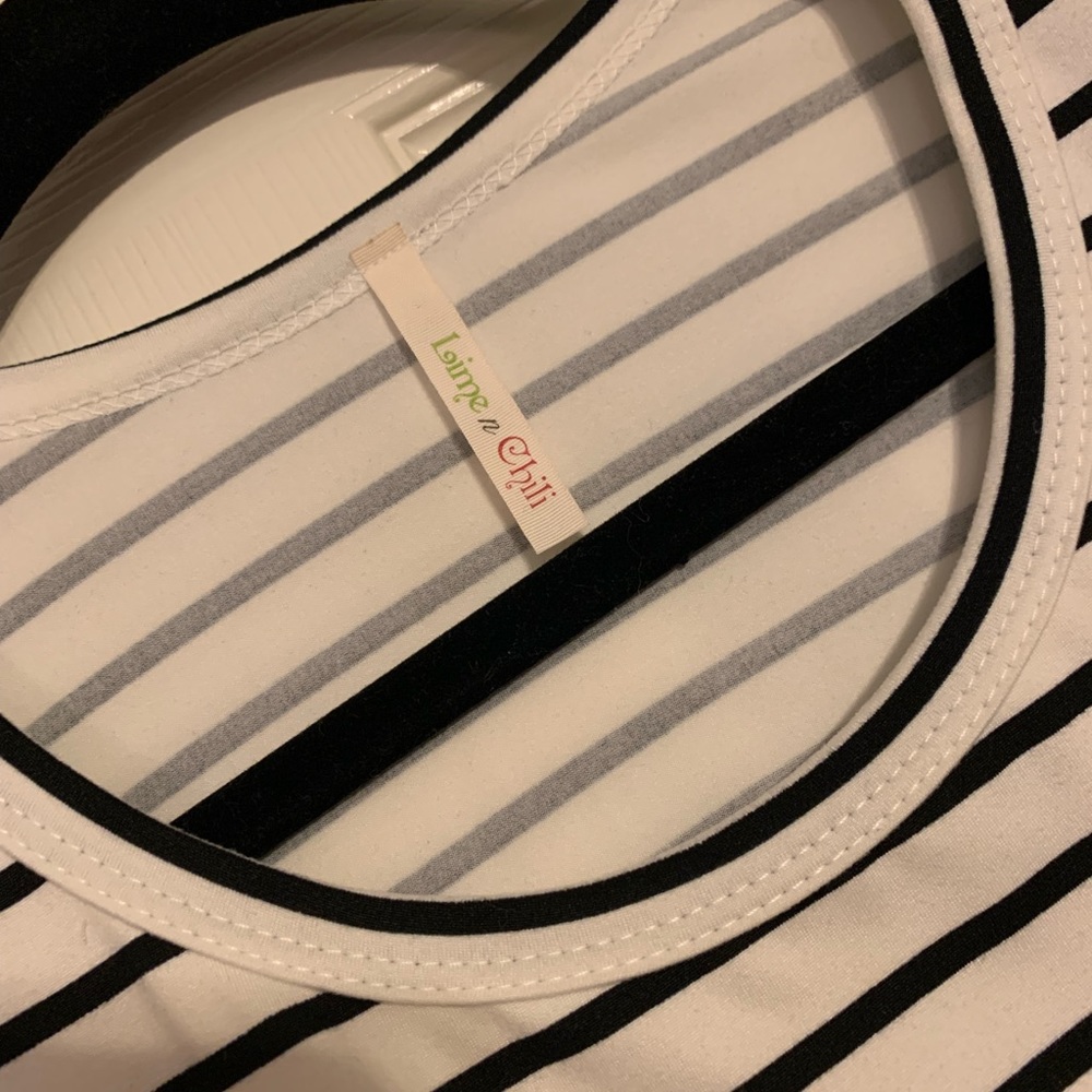 Basic Stripe Top - image 2